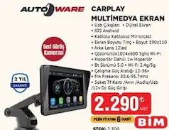 AUTOWARE CARPLAY MULTİMEDYA EKRAN